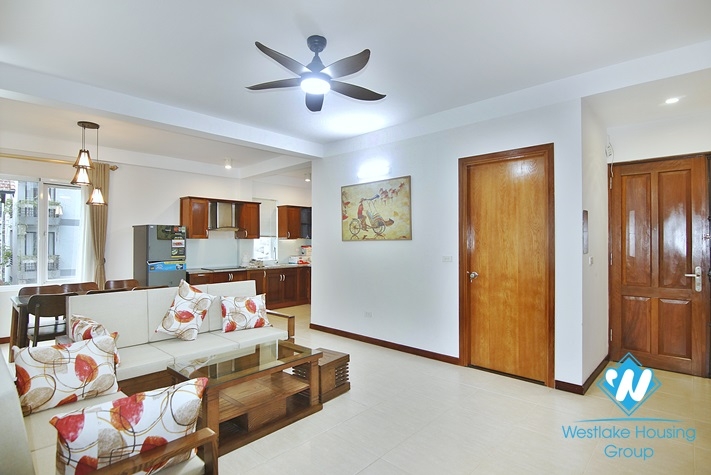 Bright 2 bedrooms apartment for rent in Tay Ho, Ha Noi