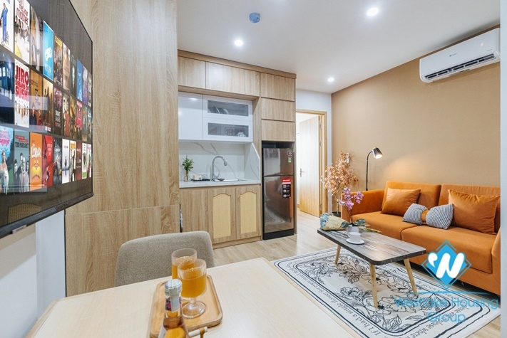 Luxury one bedroom apartment for rent in Au Co st, Tay Ho district.