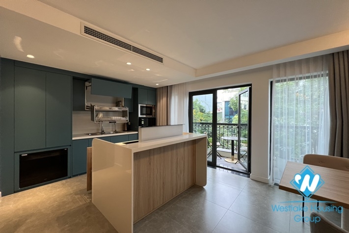 Nice and modern 1- bedroom apartment for rent in Hoan Kiem.