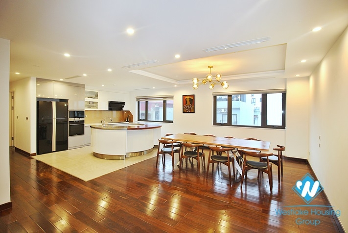 Supper nice apartment with nice view from the balcony of apartment for rent in Tu Hoa St 