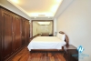 Spacious and lake view 3beds apartment for rent in Xuan Dieu, Tay Ho
