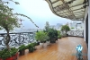 Spacious and lake view 3beds apartment for rent in Xuan Dieu, Tay Ho