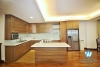 Spacious and lake view 3beds apartment for rent in Xuan Dieu, Tay Ho