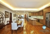 Spacious and lake view 3beds apartment for rent in Xuan Dieu, Tay Ho