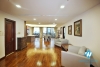 Spacious and lake view 3beds apartment for rent in Xuan Dieu, Tay Ho