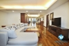 Spacious and lake view 3beds apartment for rent in Xuan Dieu, Tay Ho