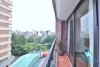 Unique 2 bedroom apartment with huge balcony in Dang thai mai, Tay ho