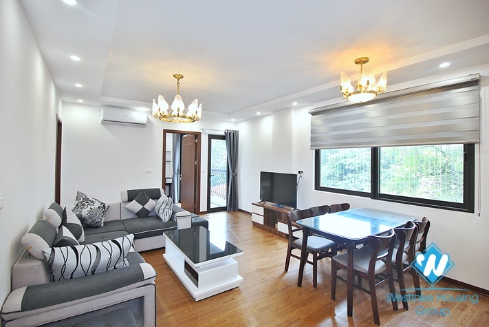 Bright 2 bedrooms apartment for rent in Tay Ho area, Ha Noi