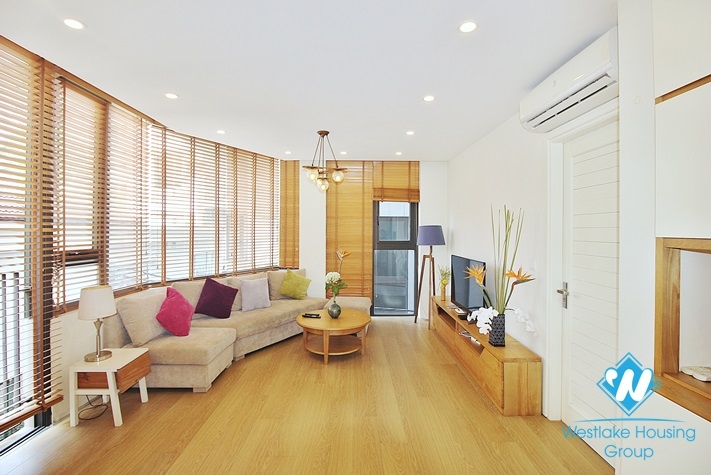 Nice apartment with 2 bedrooms for rent in Tay Ho st, Quang An ward