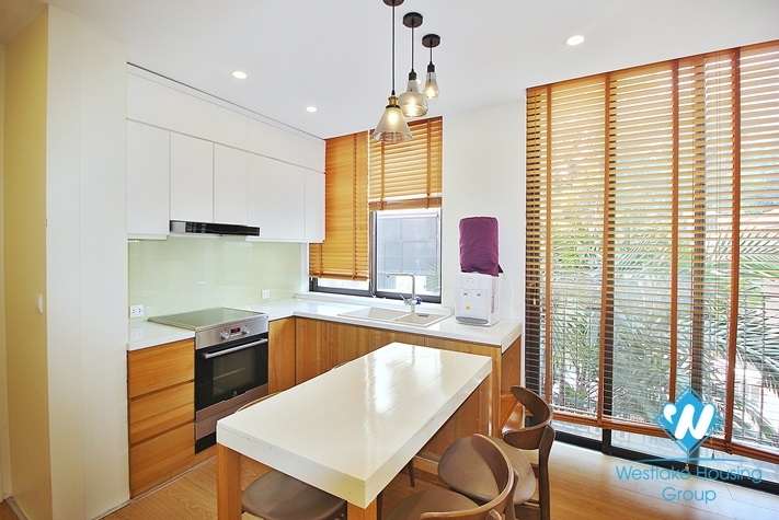 Nice apartment with 2 bedrooms for rent in Tay Ho st, Quang An ward