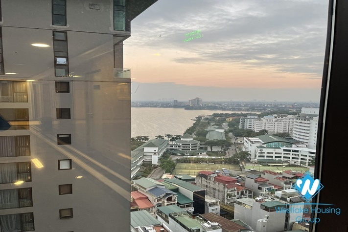 Good quality apartment for rent in S2 Tower - Sun Grand Thuy Khue st, Tay Ho District 