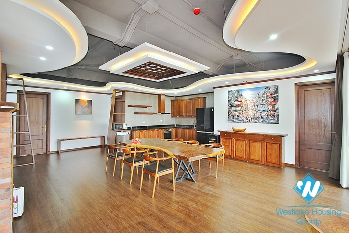 Brand new 4 bedroom apartment with big balcony and lake view in Tay ho, Ha Noi