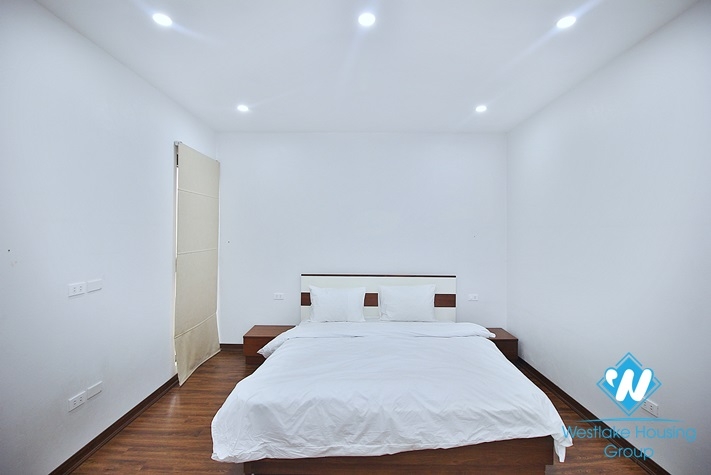 Top floor one bedroom apartment for rent near Water Park, Tay Ho, Ha Noi