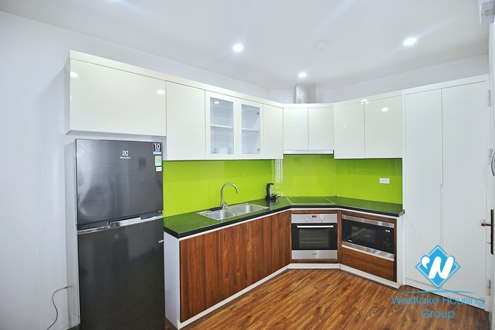 1st floor- big 1 bedroom apartment for rent, Tay Ho, Hanoi.