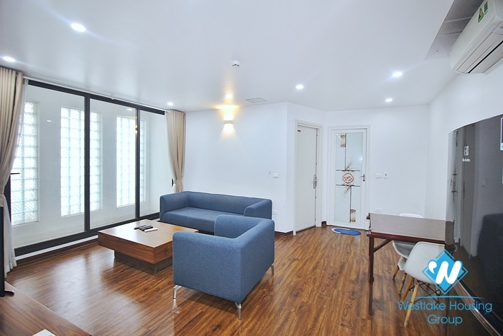 1st floor- big 1 bedroom apartment for rent, Tay Ho, Hanoi.