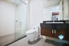 Lake view 03 bedrooms apartment for rent in Quang An st, Tay Ho district 