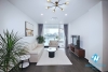 Lake view 03 bedrooms apartment for rent in Quang An st, Tay Ho district 