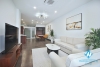 Lake view 03 bedrooms apartment for rent in Quang An st, Tay Ho district 