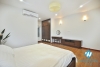 Lake view 03 bedrooms apartment for rent in Quang An st, Tay Ho district 