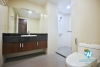 Lake view 03 bedrooms apartment for rent in Quang An st, Tay Ho district 