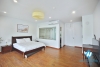 Lake view 03 bedrooms apartment for rent in Quang An st, Tay Ho district 