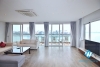 Modern serviced apartment with lake view for rent in Quang An Street, Tay Ho, Ha Noi 