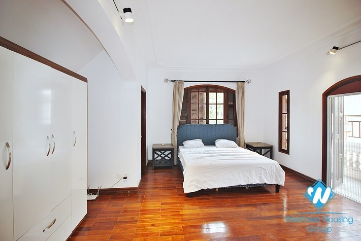 Gorgeous swimming pool villa for rent on To Ngoc Van, Tay Ho