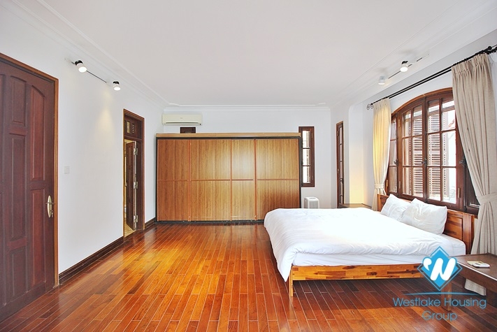Gorgeous swimming pool villa for rent on To Ngoc Van, Tay Ho