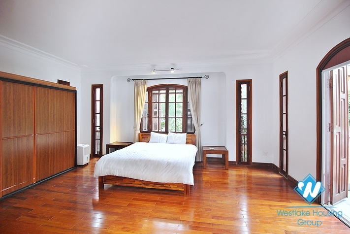 Gorgeous swimming pool villa for rent on To Ngoc Van, Tay Ho