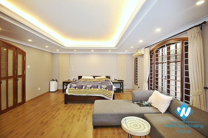 Gorgeous swimming pool villa for rent on To Ngoc Van, Tay Ho