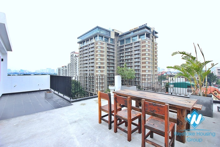 A brand new duplex 3 bedroom apartment in Dang thai mai, Tay ho