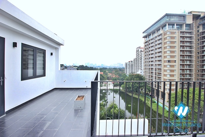 A brand new duplex 3 bedroom apartment in Dang thai mai, Tay ho