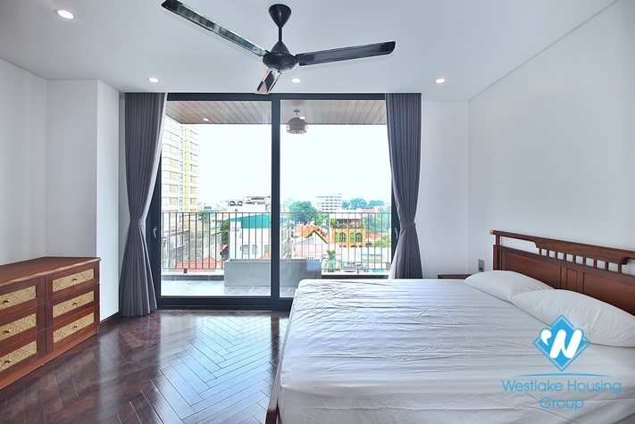 A brand new duplex 3 bedroom apartment in Dang thai mai, Tay ho