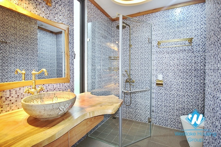 Spacious 4 bedrooms apartment for rent in To Ngoc Van st, Tay Ho