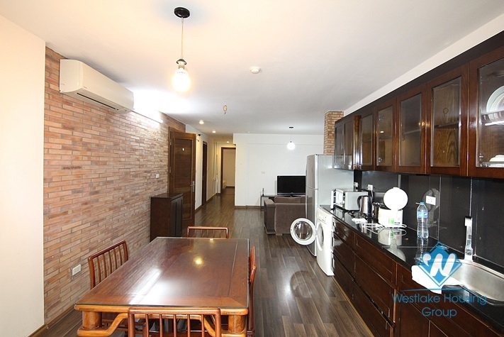 One bedroom in hight floor apartment for rent in Dang Thai Mai st, Tay Ho district.