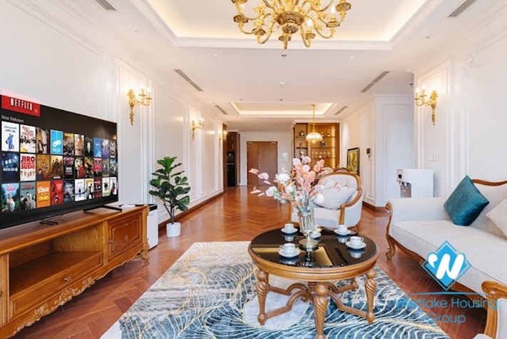 Luxury and modern 2 bedroom apartment for rent in Trich Sai st, Tay Ho.