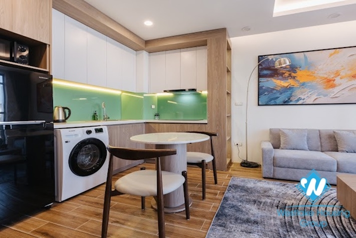 Brand new 1 bedroom apartment for rent in Tay Ho district.