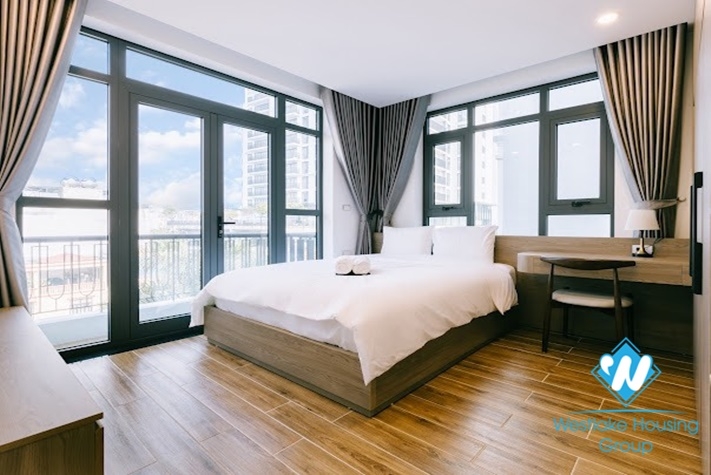 Brand new 1 bedroom apartment for rent in Tay Ho district.