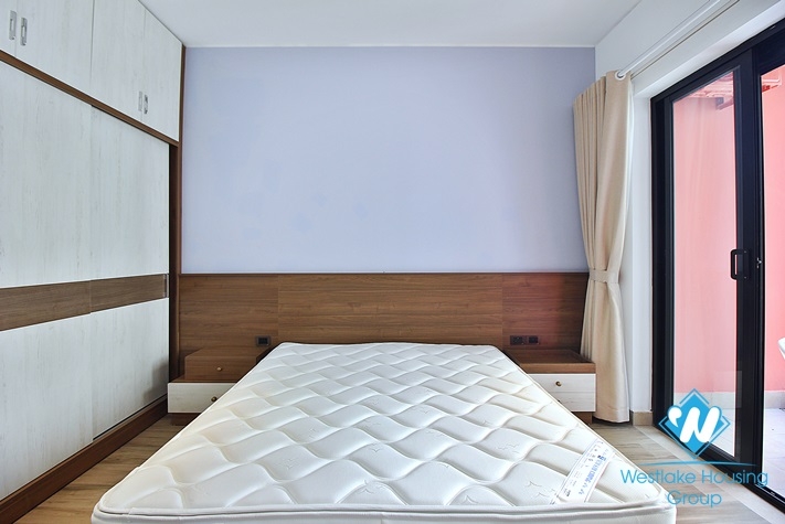 Bright and clean 1 bedroom apartment for rent in Tay Ho, Hanoi