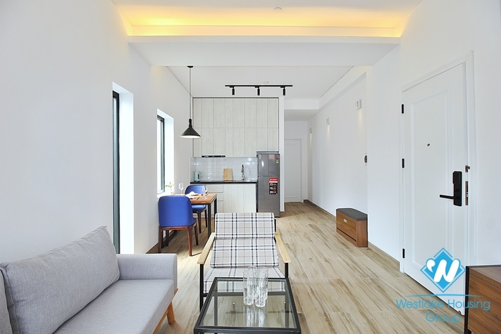 Bright and clean 1 bedroom apartment for rent in Tay Ho, Hanoi