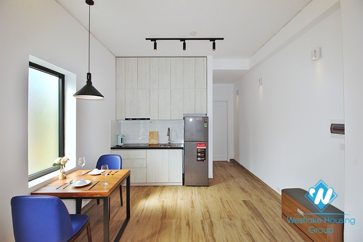 Bright and clean 1 bedroom apartment for rent in Tay Ho, Hanoi