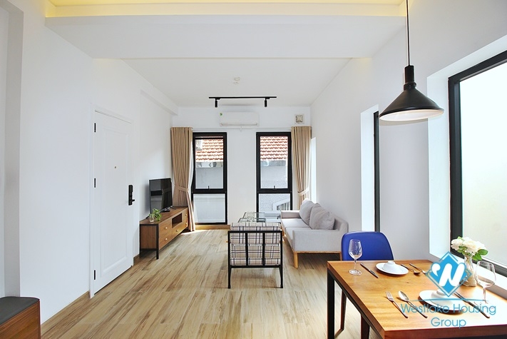 Bright and clean 1 bedroom apartment for rent in Tay Ho, Hanoi
