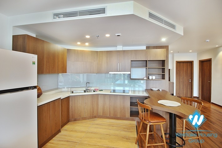 Brand new and morden 3 bedrooms apartment for rent in Tay Ho, Ha Noi