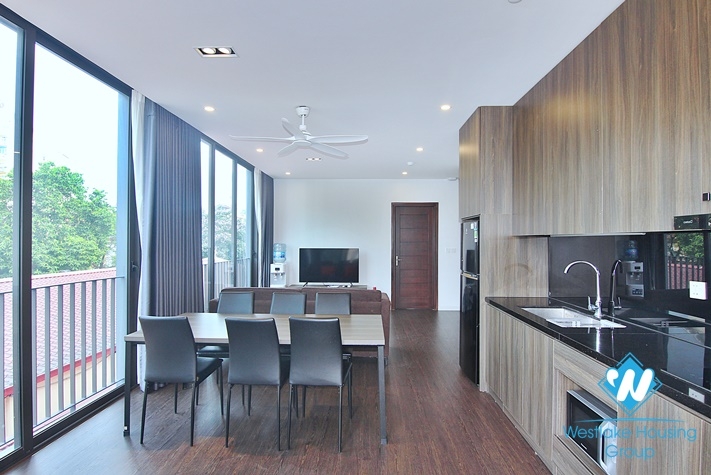 Morden 2 bedrooms apartment for rent in To Ngoc Van Street, Tay Ho