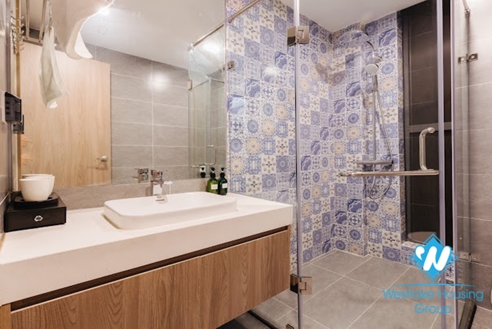Brand new 1 bedroom apartment for rent in Tay Ho district.