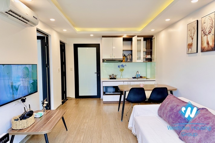 Nice and bright 1 bedroom apartment for rent in Trinh Cong Son st Tay Ho