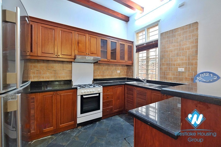 Nice four bedrooms house for rent in Tay Ho, Ha Noi