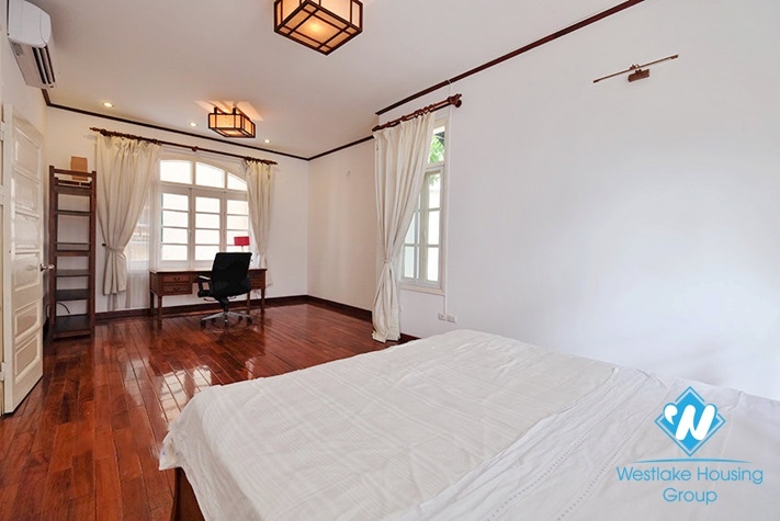 Nice four bedrooms house for rent in Tay Ho, Ha Noi