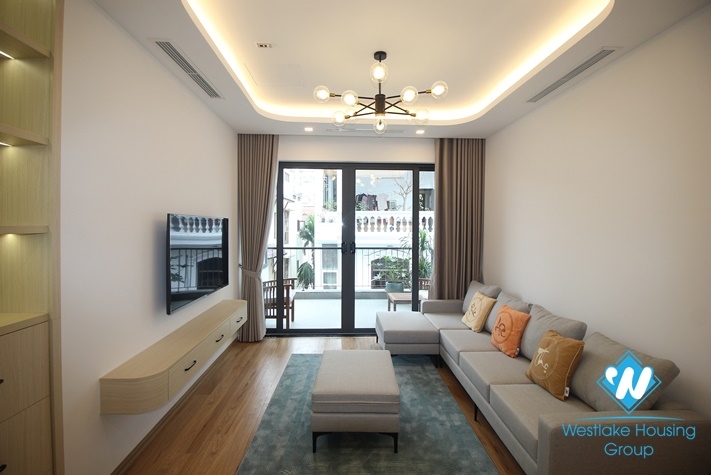 A brand new 2 bedrooms apartment for rent in Xuan Dieu, Tay Ho