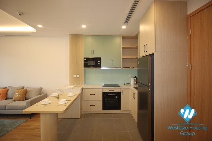 A brand new 2 bedrooms apartment for rent in Xuan Dieu, Tay Ho